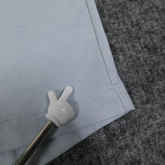 Lululemon Polo Shirt Men's XXL Light Blue Performance Short Sleeve‎ Golf Casual - Picture 12 of 15